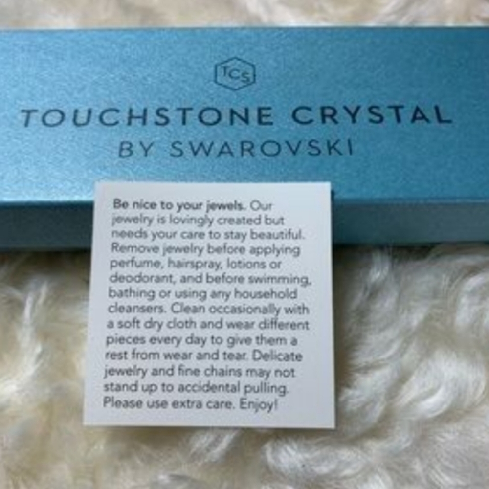 Touchstone Crystal Swarovski Good Times Necklace - Picture 6 of 9